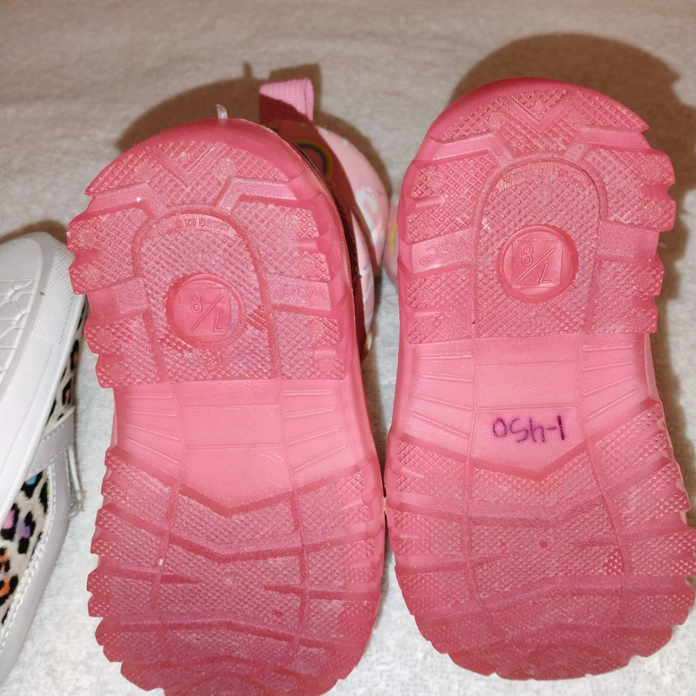 Cozy Pink Snow Boots and Multicolor Slip-On Shoes for Kids